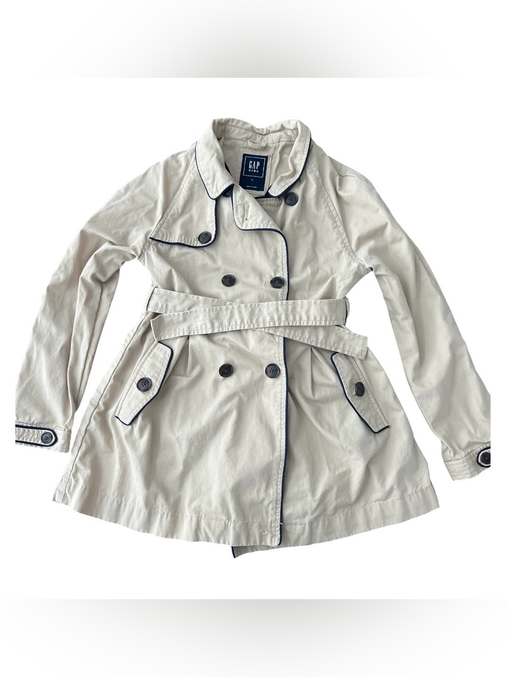 GAP Kids Trench Coat Size L